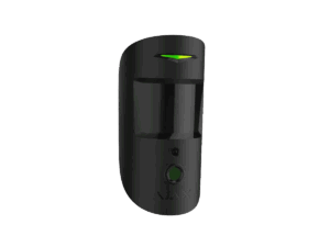 Detector de movimiento, Ajax, inalámbrico, color negro, con cámara motioncam, 27382.23.BL3