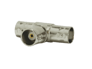 Conector tipo "T", dlx, 3 hembras, BNCA3