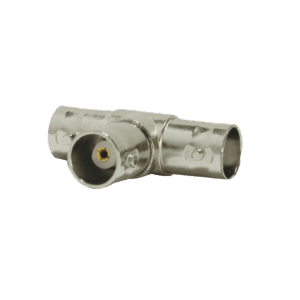 Conector tipo "T", dlx, 3 hembras, BNCA3