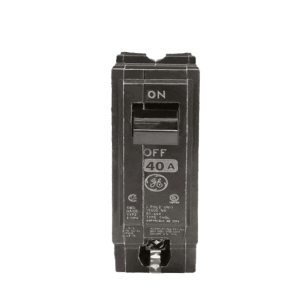 Breaker, General Electric, 1 polo, 40A, 120/240V, 10KA, THQP140