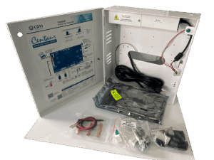 Controlador de acceso IP C900IP, CDVI, Centauro, 2 puertas, incluye gabinete y fuente de poder, C900K