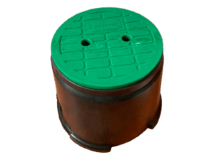 Caja de registro, Senkron, plástica, con tapa, Valve Box 10", 32 x 24 x 25.5cm, CAJ322