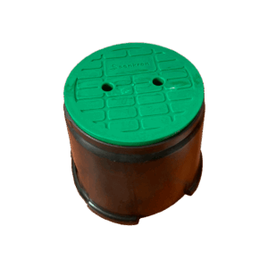 Caja de registro, Senkron, plástica, con tapa, Valve Box 10", 32 x 24 x 25.5cm, CAJ322