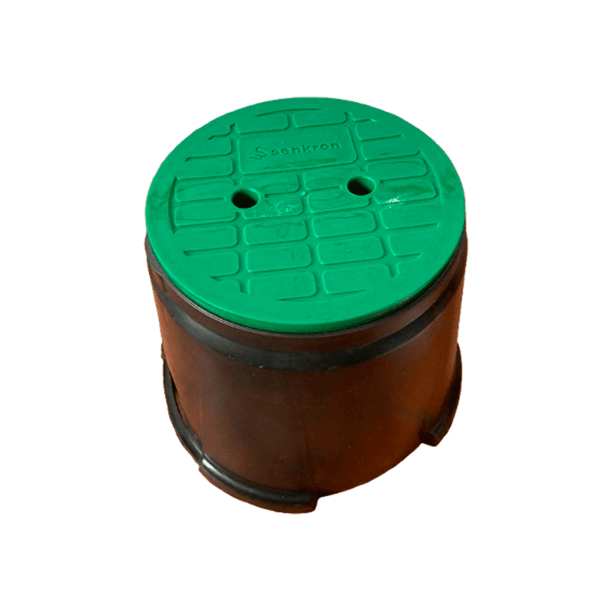 Caja de registro, Senkron, plástica, con tapa, Valve Box 10"
