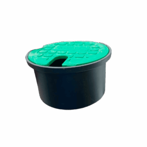 Caja de registro Senkron, plástica, con llave de paso, 3/4", 17.5 x 20.5 x 12cm, CAJ324