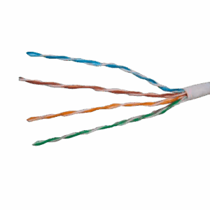 Cable UTP, dlx, categoría 5, para interior, 4P, 0.5mm 24AWG, 100% cobre, 1000 pies, Ethernet, UTP, CAT5E