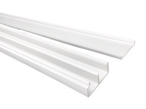 Canaleta multifunción, Argos, 40x17, doble, 2mts, con adhesivo, MCA40/2X17AD