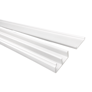 Canaleta multifunción, Argos, 40x17, doble, 2mts, con adhesivo, MCA40/2X17AD