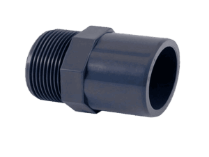 Conector 1/2, Gerfor, PVC, tipo A, UL, 16mm, CO581