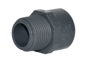 Conector 3/4, Gerfor, PVC, tipo A, UL, 21mm, CO582