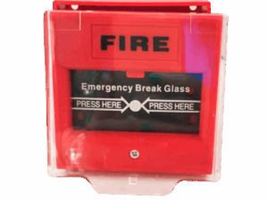 Estación manual incendio, dlx, Fire, ruptura de vidrio, color rojo, 8,6 x 8,6 x 5,0cm, CP02RDP