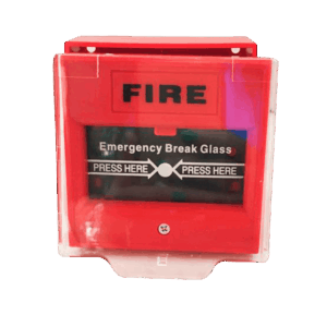 Estación manual incendio, dlx, Fire, ruptura de vidrio, color rojo, 8,6 x 8,6 x 5,0cm, CP02RDP
