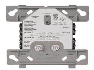 Modulo relé direccionable, FireLite, 2 contactos, voltaje 15-32VDC, indicadores LED, CRF-300