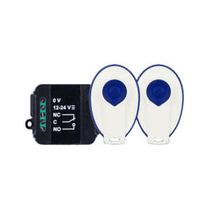 Kit Radium, CDVI, bluetooth, 1 RX CUBE + 2 x RS1, rango de 250mts, CUBEKIT
