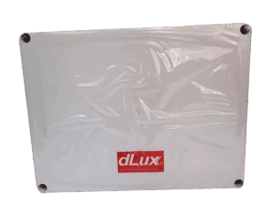 Caja plexo, dlx, con conos, 200 x 155 x 80, IP65, DLX20015580C