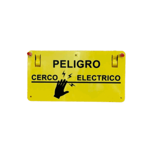 Letrero de Advertencia, dlx, para cerco eléctrico, DLXLETRERO