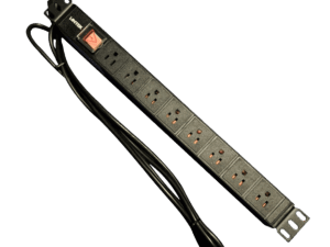 PDU, regleta de rack, triple protección, 3 leds, 8 tomas, 15A, DLXSP008