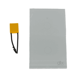 Interruptor inteligente, dlx, doble, color blanco, sin neutro, DLXUS02