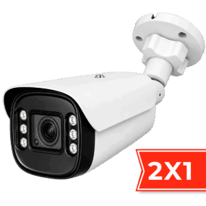 Cámara Bullet, dlx, híbrido, CCTV, HD, 1080P, lente varifocal 2.8-12mm, 12V, IP67, DLXV727