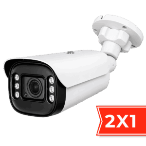 Cámara Bullet, dlx, híbrido, CCTV, HD, 1080P, lente varifocal 2.8-12mm, 12V, IP67, multiformato, DLXV727ST