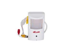 Cámara con sensor de movimiento PIR, dlx, CCTV, 1080P,  lente 3.7mm, 12V, IP65, dimensiones 119x69.5x48mm, DLXXD242DS