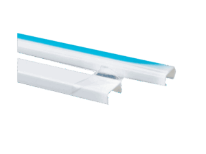 Canaleta 1/2", Dexson, color blanco, 13 x 7, con adhesivo, ADL004