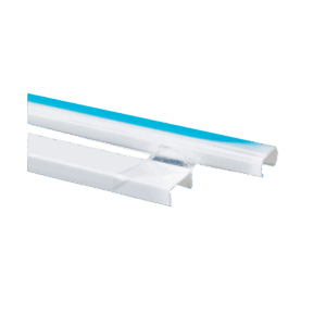 Canaleta 1/2", Dexson, color blanco, 13 x 7, con adhesivo, ADL004