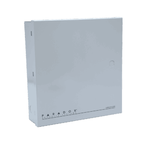 Gabinete, Paradox, metalico, alto-25.5cm, ancho-20.5cm, profundidad-7.5cm, GP3