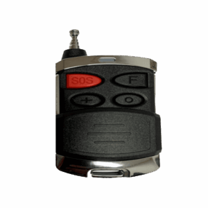Control remoto, Hagroy, inalámbrico, 4 teclas, frecuencia 433.92 MHz, alcance 500mts, H5KB500