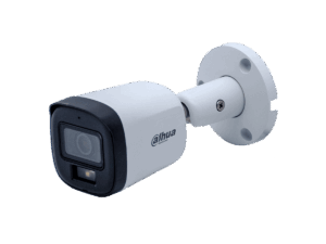 Cámara Minibullet Dahua HD, Cooper, 2MP, lente 2.8mm, iluminación dual 30m, micrófono incorporado DWDR, IP67, metálica, DH-HAC-B2A21N-U-IL-A