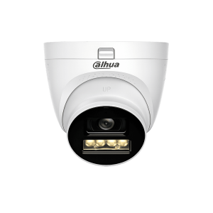 Cámara Eyeball Dahua HDCVI 5MP, Smart Dual Light, Lente 2.8mm, Audio Bidireccional, IR LED hasta 40m, IP67, DH-HAC-HDW1500TQN-IL-T