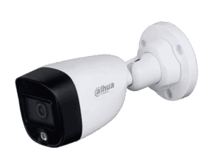 Cámara Bullet Dahua HD, 2MP, full color HDCVI, lente fijo 2.8mm, luz led 20m, IP67, DH-HAC-HFW1209CLN-LED