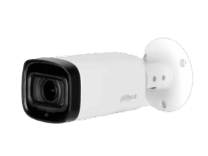 Cámara Bullet Dahua HD, 2MP, multiformato, lente motorizado 2.7-12mm, IR80m, micrófono incorporado, IP67, starlight, DH-HAC-HFW1231RN-Z-A
