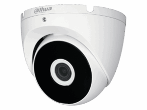 Cámara Minidomo Dahua HD, Cooper, 2MP, lente 2.8 mm, iluminación dual 30m, micrófono incorporado DWDR, metálica, DH-HAC-T2A21N-U-IL-A
