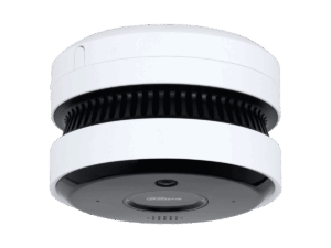 Cámara con detección de humo Dahua IP, 5MP, IR20m, WDR, 3D NR, HLC, BLC, SD max 256GB, DHI-HY-SAV849HAN-E