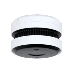 Cámara con detección de humo Dahua IP, 5MP, IR20m, WDR, 3D NR, HLC, BLC, SD max 256GB, DHI-HY-SAV849HAN-E