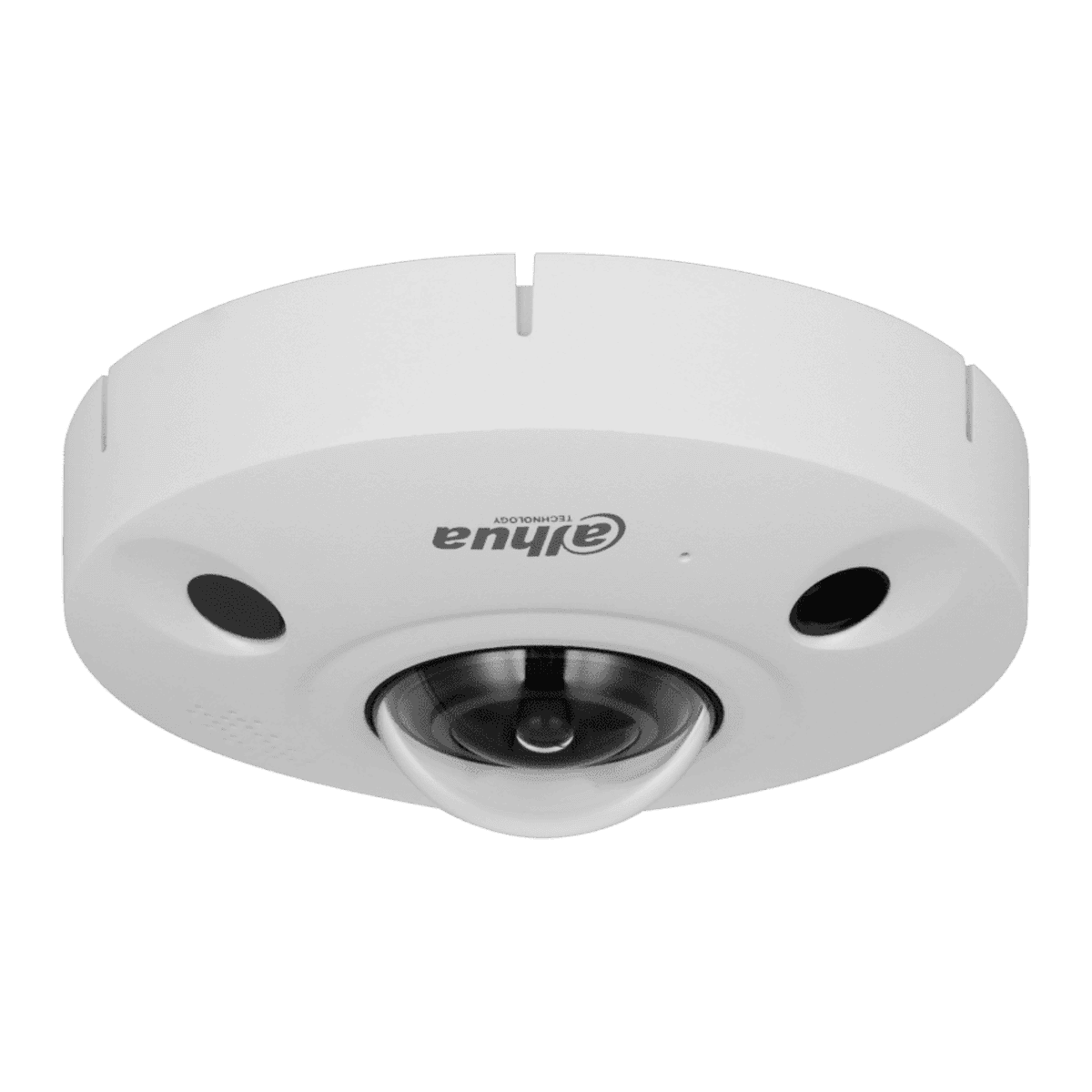 Cámara Fisheye Dahua IP, 8MP, Onvif, lente,1.85mm, IR10m, IP67, IK10, WizMind Panoramic Series, DH-IPC-EBW8842-AS
