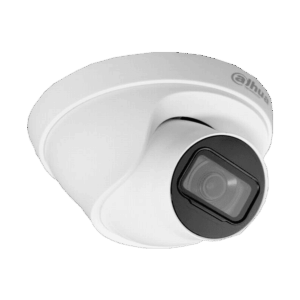 Cámara Minidomo Dahua IP, 4MP, lente fijo 2.8mm, IR30m, IP67, PoE, DH-IPC-HDW1431T1N-S4