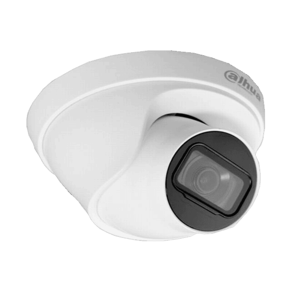 Cámara Minidomo Dahua IP, 4MP, lente fijo 2.8mm, IR30m, IP67, PoE, DH-IPC-HDW1431T1N-S4
