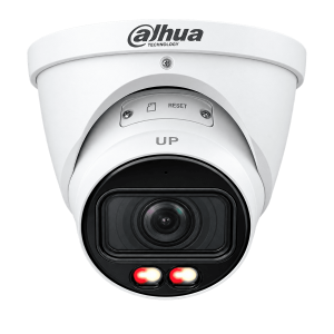Cámara Eyeball Dahua IP, 4MP, lente varifocal 2.7-13.5mm smart, iluminación dual 40m, IP67, micrófono incorporado, WizSense, DH-IPC-HDW2449T-ZS-IL
