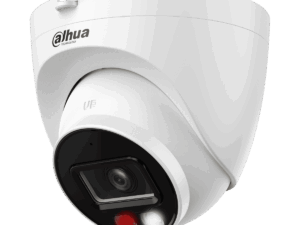 Cámara Eyeball Dahua IP, 6MP, lente 2.8mm, iluminación dual 30m, IP67, micrófono incorporado, plástica, WizSense, DH-IPC-HDW2649T-S-IL