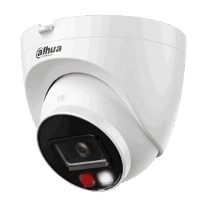 Cámara Eyeball Dahua IP, 6MP, lente 2.8mm, iluminación dual 30m, IP67, micrófono incorporado, plástica, WizSense, DH-IPC-HDW2649T-S-IL