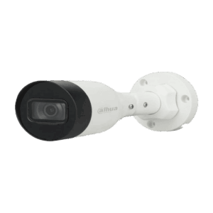 Cámara Bullet Dahua IP, 2MP, lente fijo 2.8 mm, IR30m, IP67, PoE, DH-IPC-HFW1230S1-S5
