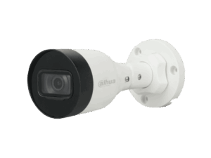 Cámara Bullet Dahua IP, 4MP, lente fijo 2.8 mm, IR30m, IP67, H.265+, WDR, DH-IPC-HFW1431S1N-S4