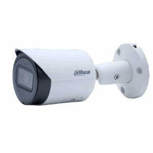 Cámara Bullet Dahua IP, 8MP, lente fijo 2.8mm, Smart IR30m, WDR, IP67, PoE, SD max 256, micrófono incorporado, WizSense, SMD Plus, DH-IPC-HFW2841S-S