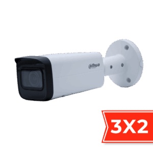Cámara Bullet Dahua IP, 8MP, lente varifocal 2.7-13.5mm smart, IR60m, WDR, IP67, PoE, H.265+, SD max 256, WizSense, SMD Plus, DH-IPC-HFW2841T-ZS