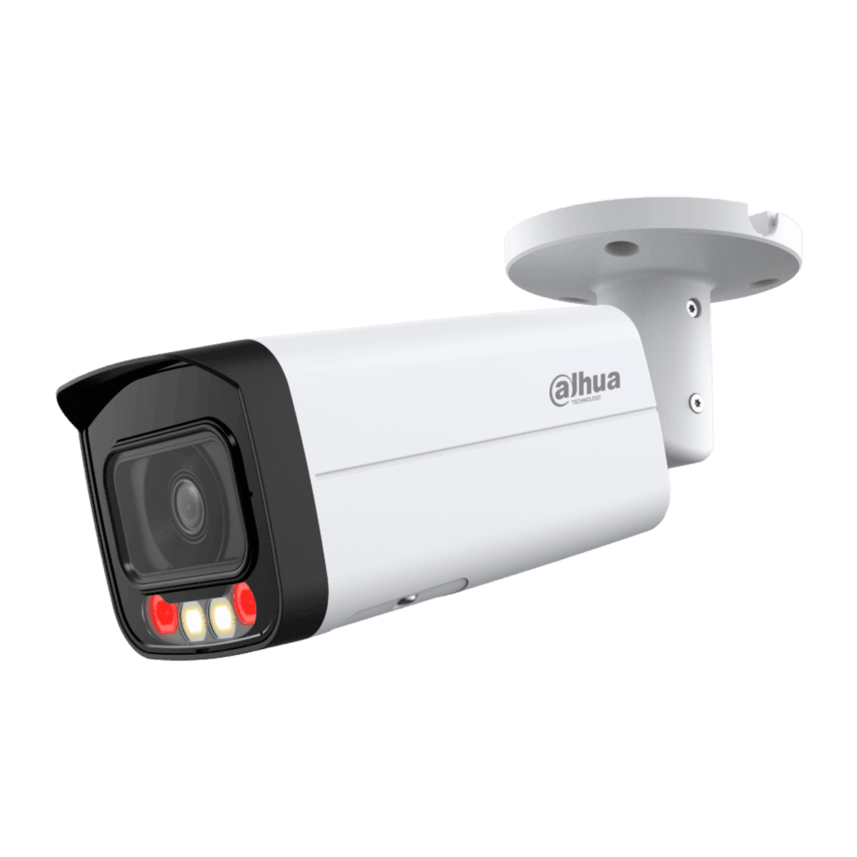 Cámara Bullet Dahua IP, 8MP, lente 3,6mm, iluminación dual IR60m, LED50m, IP67, micrófono incorporado, WizSense, Dahua proyectos, DH-IPC-HFW2849T-AS-IL