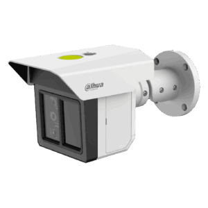 Cámara Bullet Dahua IP, 3×2MP, con triple visión y protección perimetral, ePoE, Wiz Mind, 8 Led, IR100m, WDR, 3D NR, HLC, BLC,  IP67 e IK10, DH-IPC-MFW5241T2-E3- ASE