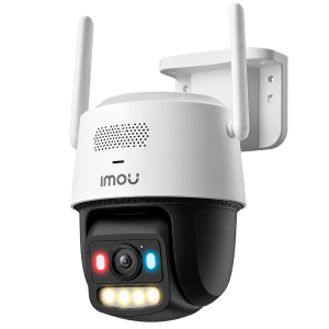 Cámara Imou Titan Pro, 6MP, 3K, con visión nocturna ultra baja, luz PoE+ 2.4, 5G, WiFi 6, IPC-U7LN-6V0NE