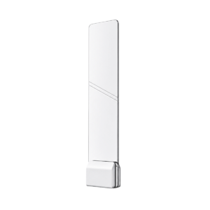 Antena/detector, Dahua, diseño sin marco, pantalla OLED de 1,3", detección de hasta 2,4mts, antiinterferencia, configuración remota y alarmas ajustables, ideal para entornos electromagnéticos complejos y monitoreo mediante CCTV, DHI-ISC-EAA8-C218-P